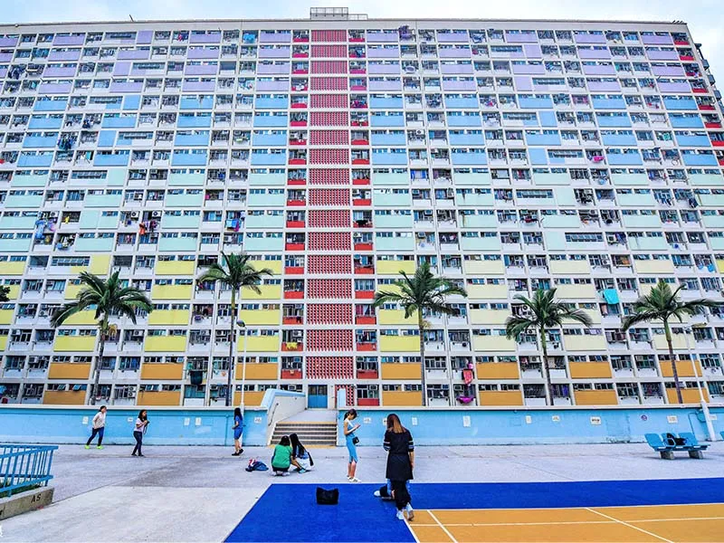 Lugar famoso de Hong Kong: Choi Hung Estate